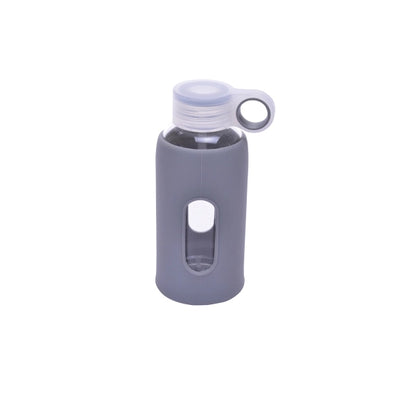 Showmany 12 Oz Glass Bottle With Silicone Cover