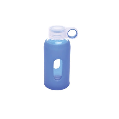 Showmany 12 Oz Glass Bottle With Silicone Cover