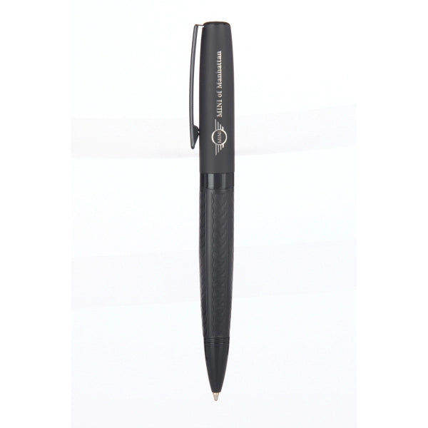 Sleek Brass Twist Ballpoint