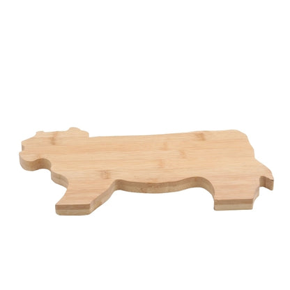 Bamboo Cow Cutting Board