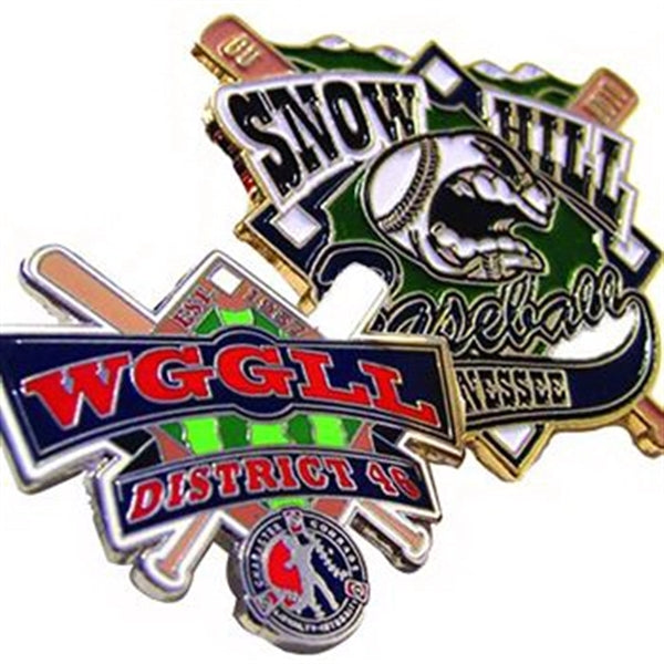 1.5" Hard Enamel Die Struck Lapel Pins