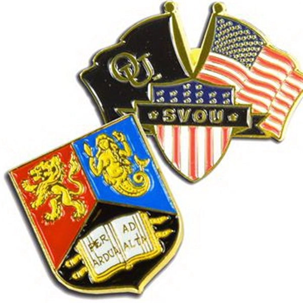 1.25" Custom Lapel Pins - Photo Etched
