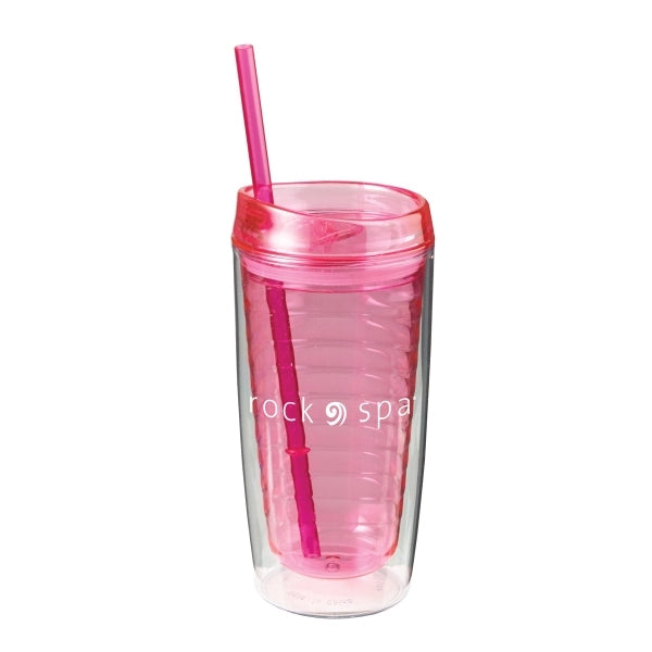 16 oz Vivid Travel Tumbler