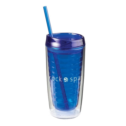 16 oz Vivid Travel Tumbler