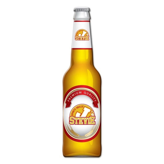 Beer Bottle Shaped Full Color Magnet