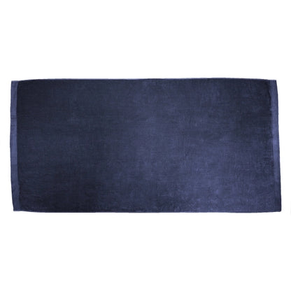 King Size Dobby Hem Velour Beach Towel