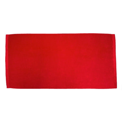 King Size Dobby Hem Velour Beach Towel