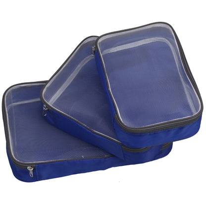 Vagabond Set of 3 Zipper Mesh Packing Cubes