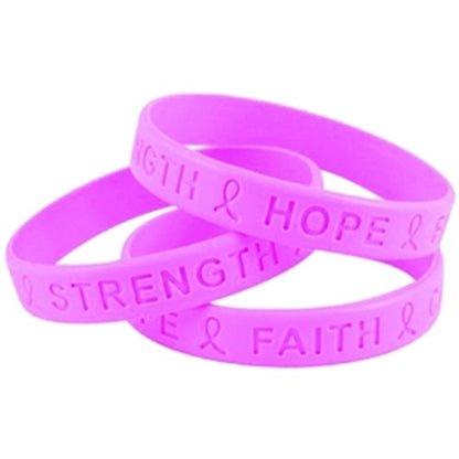 Custom Debossed Silicone Wristbands