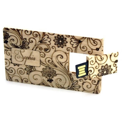 Wooden Card Drive