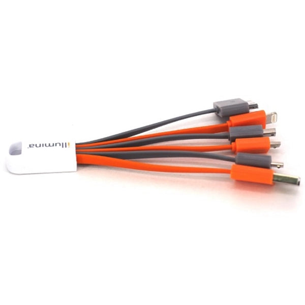5 in 1 USB Universal multi phone charging cables