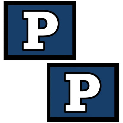 5' x 6' Knit Poly Double Sided School Spirit Flag