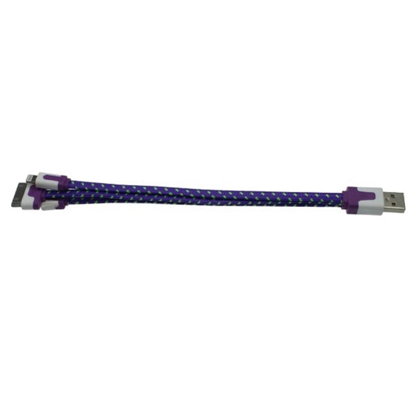 Trio charging cable for Apple phone 4/5/6/6+ and Android