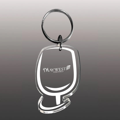 1/4" Custom Laser Etched Keychain