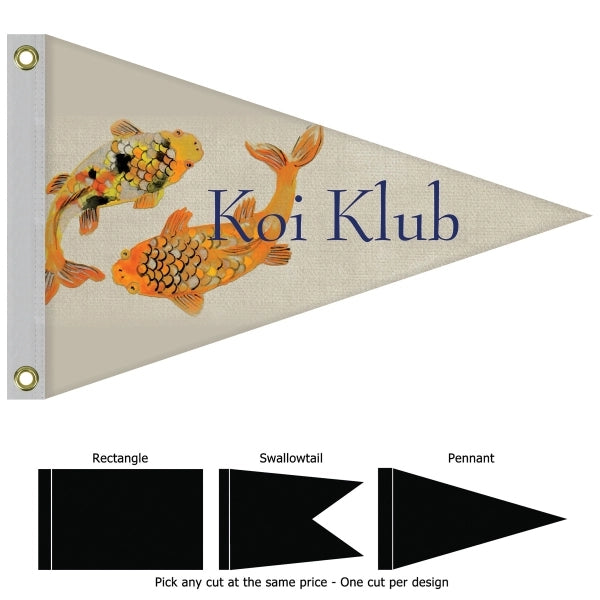 24" X 36" Single Reverse Nylon Boat Flags