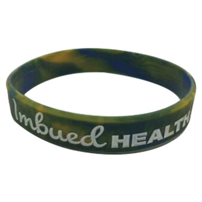 Colorfilled Silicone Wristband Bracelet