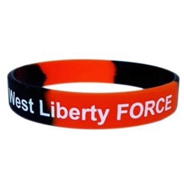 Custom Silkscreen Printed Silicone Wristbands-AA