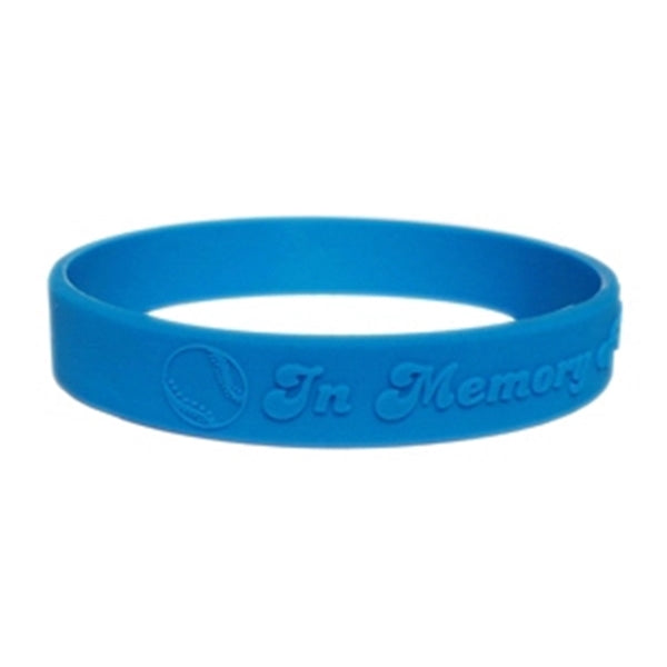 Custom Embossed Silicone Wristbands-A