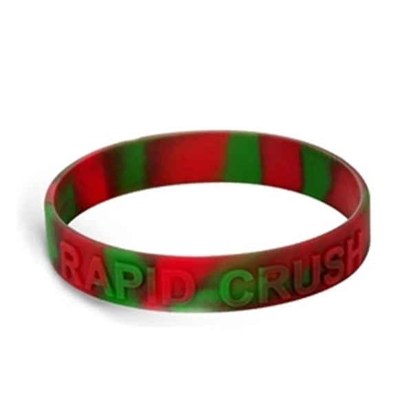 Custom Embossed Silicone Wristbands