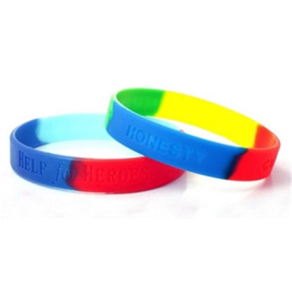 Debossed Silicone WristBracelet