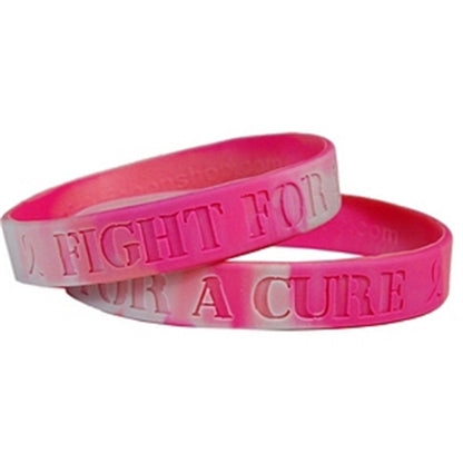 Debossed Silicone Wristband Bracelet-H