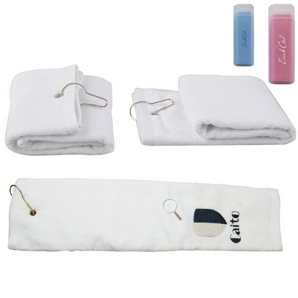 Cylinder Case Golf Cotton Towel