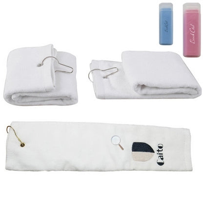 Cylinder Case Golf Cotton Towel