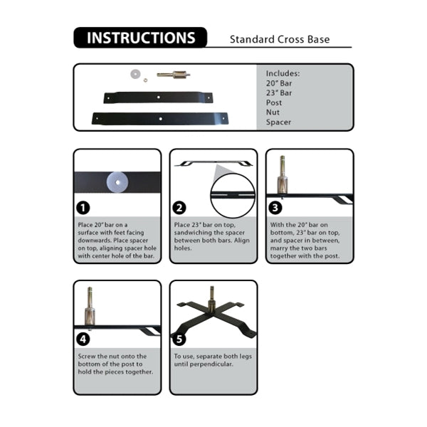 Standard Cross Base