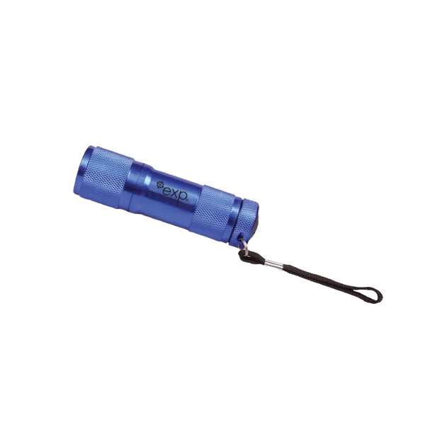9 LED Metal Flashlight