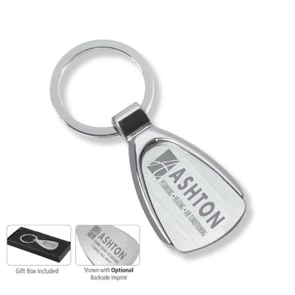 Droplet Economy Laser Engraved Metal Keyholder