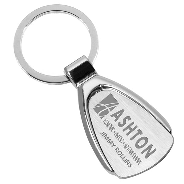 Droplet Economy Laser Engraved Metal Keyholder