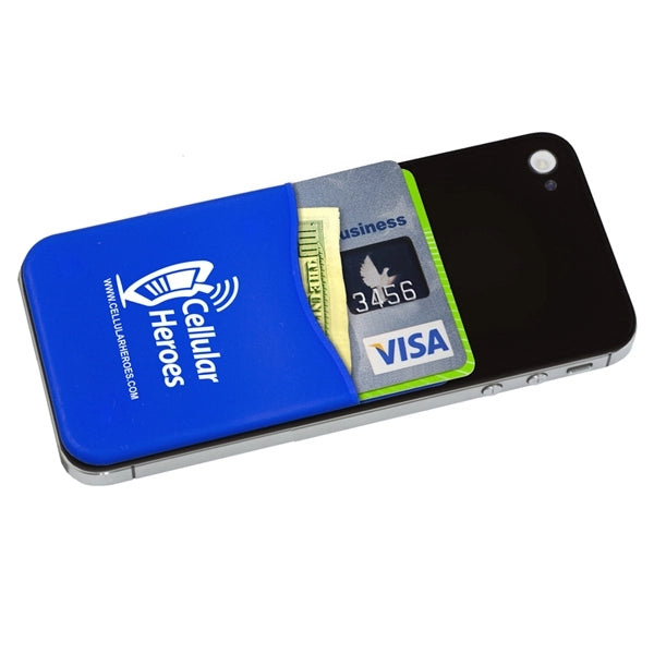 Banker Soft Silicone Cell Phone Wallet