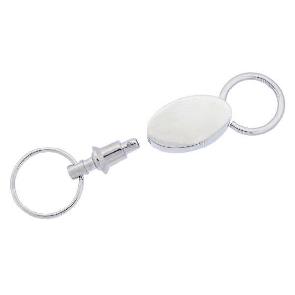 The Elliptical Pull Apart Key Chain