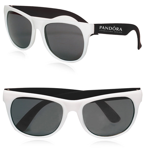 Two Tone Plastic Sunglasses