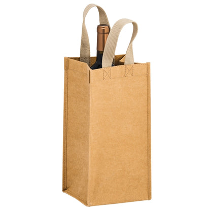 Tornado - Washable Kraft Paper Single Wine Tote Bag - Screen