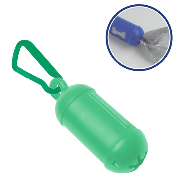Dog Poop Bag Dispenser with Carabiner