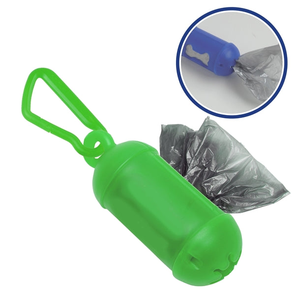 Dog Poop Bag Dispenser with Carabiner