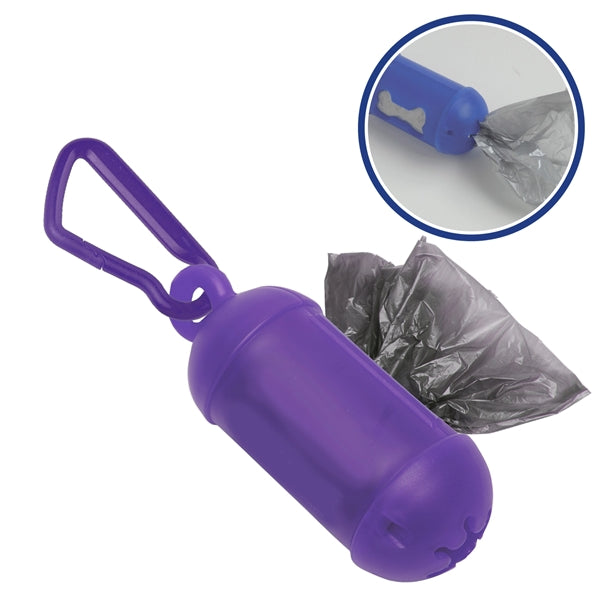 Dog Poop Bag Dispenser with Carabiner
