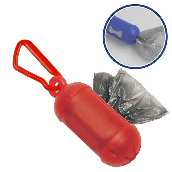 Dog Poop Bag Dispenser with Carabiner