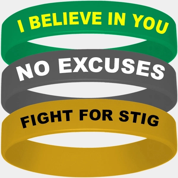 Custom Printed Silicone Bracelets