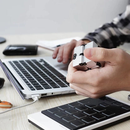 Fidget In Style With Infinity Cube - Luxury EDC Fidgeting
