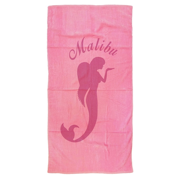 30x60 Terry Velour Promotional Beach Towel 11 Lb per Dz.