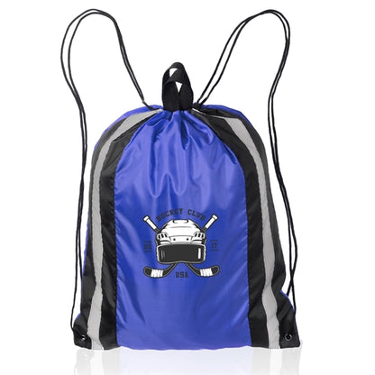 Large Reflector Drawstring Backpacks
