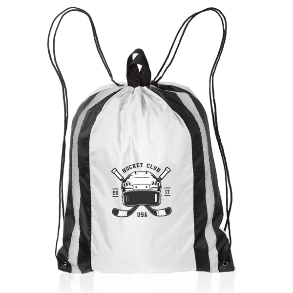Large Reflector Drawstring Backpacks