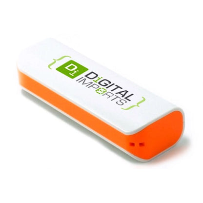 2600mAh White and Pastel Power Bank