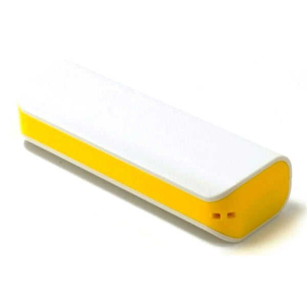 2600mAh White and Pastel Power Bank