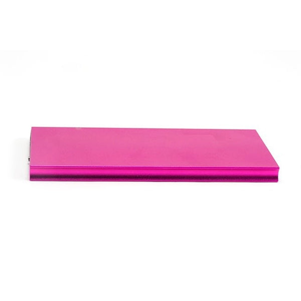 2600mAh Anodized Aluminum Flat Power Bank