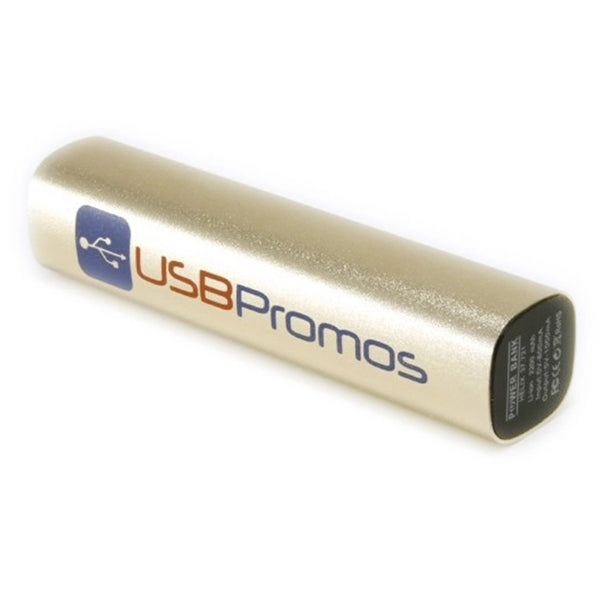 2600mAh Extruded Aluminum Power Bank