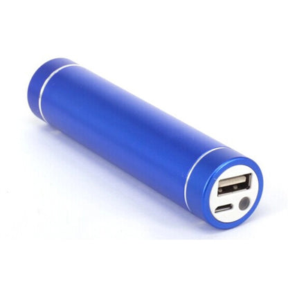 2600 mAH Anodized aluminum power bank with built-in LED