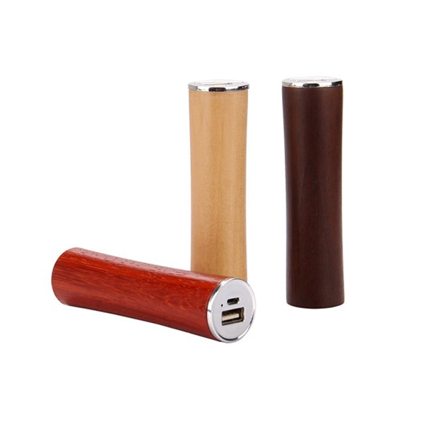 2600 mAh Eco-Friendly Wood Power Bank